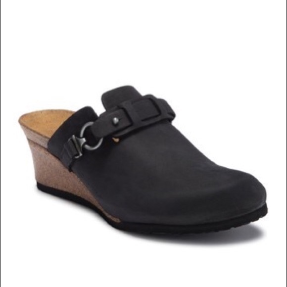 birkenstock wedge clogs